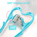 Neck Massage Roller, Neck Massager, Neck And Shoulder Hand Massager With 6 Ball Massage Points, Neck Pain Relief Massager For Deep Tissues Of Neck, Back, Shoulders, Waist And Legs.