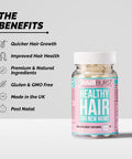 Hairburst Pregnancy Vitamins for Hair Growth 30 Capsules 400 mcg