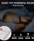 Breo Lucky 7 Massage Gun With Heat, Deep Tissue Muscle Massager, Stimulator, Body Relaxation, Low Noise For Recovery, Sports