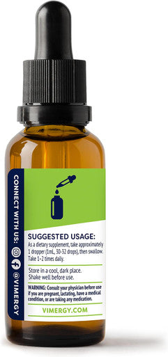 Vimergy USDA Organic Lemon Balm Extract, 115 Servings Supports Calm and Relaxed Feeling Relief From Occasional Nervous Tension Alcohol-Free Gluten Free, Non-GMO, Kosher, Vegan & Paleo (115 ml)