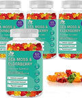 Bio Vitalica (Bundle) Sea Moss Elderberry (3 Packs) & Sea Moss Elderberry Gummies (1 Packs) Biovitalica