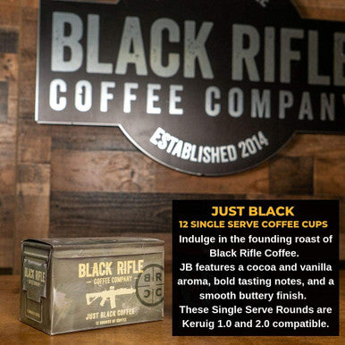 Black Rifle Coffee Company Supply Drop Variety Pack With Silencer Smooth Ak Espresso Just Black And Beyond Black Blends 48 Coffee Pods