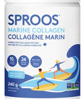 SPROOS Premium Marine Collagen Peptide Powder | Wild-Caught, Non-GMO and Gluten-Free | Unflavored and Odorless (400 g Tub)