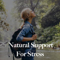 Utzy Naturals Adapto-Calm | Stress Support Formula | With Ashwagandha, Tulsi Holy Basil, And Passionflower | 30 Servings