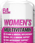 Evlution Nutrition Women'S Multivitamin - Full Spectrum Vitamins & Minerals, Immune Health, Vitamin C & D, Iron, Zinc, Antioxidants & Bioflavonoids, Skin, Hair, Bone, Eye Health, 120 Tablets, 60 Days