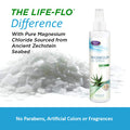 Life-Flo Magnesium Oil Spray w/Organic Aloe Vera | Ancient Zechstein Seabed Magnesium Chloride | Soothing, Relaxing Spray for Muscles & Joints | 8oz