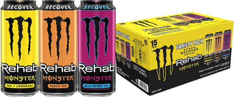 Monster Energy Juice Monster Pacific Punch, Energy Drink, 16 Ounce | Energy + Juice, Pack of 15