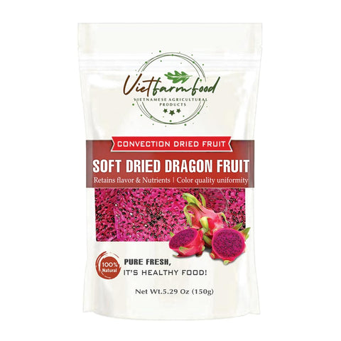SOFT MULBERRY CANDY 5.29oz (150g) VIETFARMFOOD: Convection dried fruit with a little sugar, salt, natural sweetness, soft when chewed. Suitable for snack, healthy dessert for all ages