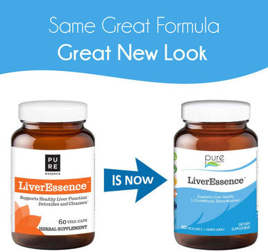Pure Essence Labs LiverEssence - The World's Best Absorbed Milk Thistle Extract With Synergistic Liver Support Factors - 60 Vegetarian Capsules