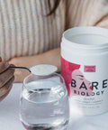 Bare Biology Skinful Marine Collagen Powder with Vitamin C, Strawberry Flavour, 300g 60 Servings