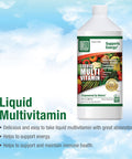 Bell Liquid Multivitamins For Women And Men Easy Absorption Proprietary Blend With Important Vitamins And Herbal Extract Sold Directly By The Manufacturer