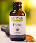 Banyan Botanicals Organic Focus Liquid Extract, Usda Certified Organic, Ayurvedic Herbal Nootropic Formula Designed To Provide Mental Support When You Need To Be Focused, Aware, And Alert.