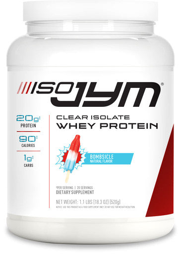 JYM Supplement Science ISO 20 Servings Whey Protein Isolate Bundle - Watermelon and Bombsicle Flavors