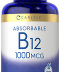 Carlyle Vitamin B12 Absorbable 1000Mcg | 400 Softgels | Non-Gmo And Gluten Free Supplement