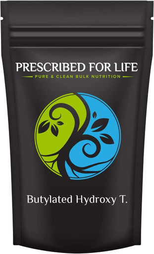 Prescribed For Life Bht Powder | Powdered Butylated Hydroxytoluene For Food Preservation | Vegan Gluten Free Non Gmo Unbleached Soy Free (4 Oz / 113 G)