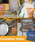 Arm & Hammer Pure Baking Soda, 8oz, Pack of 2