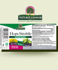 Nature'S Answer Hops Herb Extract with Organic Alcohol 1-Fluid Ounce | Promotes Cognitive Function | Natural Calming Stress Reliever | Natural Sleep Aid