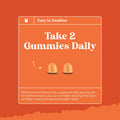 Vegan Organic Immune Support Gummies - D3 Zinc And Vitamin C Gummies For Adults Immunity - Organic Vitamin D Gummies For Adults Immune Support Supplement - Gluten & Non-Gmo (60 Servings)