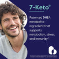 Bestvite 7-Keto 100mg DHEA (120 Vegetarian Capsules) (2-Pack) - No Stearates