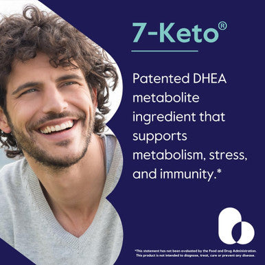 Bestvite 7-Keto 100mg DHEA (120 Vegetarian Capsules) (2-Pack) - No Stearates