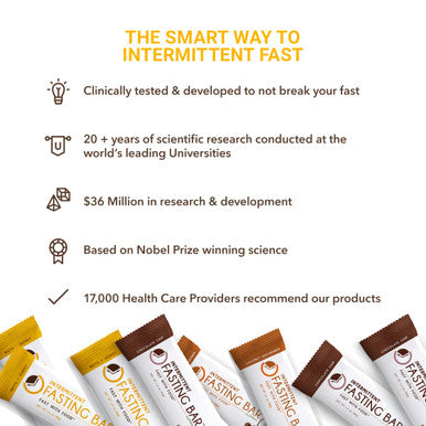 Fast Bar Variety Pack: Nuts & Honey | Chocolate Chip | Coconut Macadamia Nut (12 Count Box)