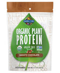 Garden of Life Organic Plant Protein Smooth Chocolate Powder 10 Servings - Vegan Grain Free & Gluten Free Plant Based Protein Shake With 1 Billion Cfu Probiotics & Enzymes 15 G Protein 9.7 Oz