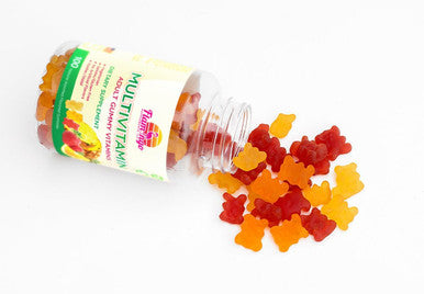Flamingo Supplements Multivitamin Gummies Vegan Friendly, Kosher Halal No Gluten Or Gelatin, No Gmo For Men, Women & Kids 3 Natural Flavors Vitamins C, B3, B12, Biotin, Zinc & More 100 Gummies