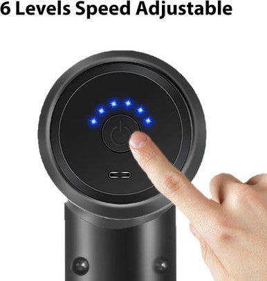 Mini Gun Massager Deep Gun Percussion Deep Tissues Muscle Massager, Quiet Muscle Massage Gun For Shoulder,Neck,Back,Arm,Leg 12 Heads Of Massage