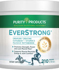 EverStrong Powder from Purity Products Muscle Matrix Blend Creapure Creatine Boron FruiteXB PhytoBoron CoffeeBerry Extract Boosted with 1000 IU Vitamin D Berry Burst 210 g