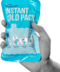 Icewraps 4X7 Instant Cold Pack - Bulk Box Of 50 | Cold Compress Instant Ice Pack For Emergency | Disposable Ice Packs For Injuries | Instant Breakable Ice Packs For First Aid And Sports