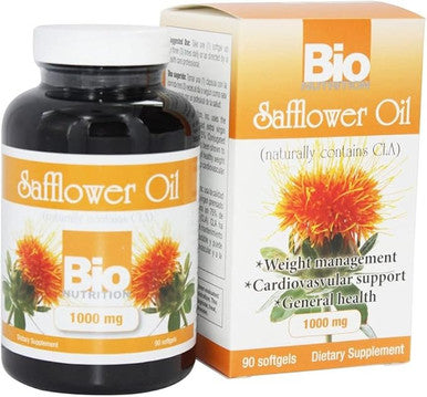 Safflower Oil 90 SOFTGELS By Bio Nutrition Inc
