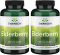 Swanson Elderberry 575 Milligrams 120 Veg Capsules (2 Pack)