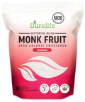 Durelife Golden Monk Fruit Sweetener, 1:1 Sugar Replacement, Keto Diet Friendly, Zero Calorie, Kosher Sugar Substitute, Golden - 10 lb Bulk Size