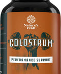 Bovine Colostrum Capsules with Immunoglobulin G - Colostrum Supplement and Muscle Builder for Gut Health Joint Support Immune Boost Bone Strength and Brain Support Probiotic Supplement