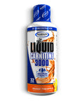 Gaspari Nutrition Liquid Carnitine 3000: Metabolism Enhancer, Stimulant-Free Energy, Endurance and Recovery Support, 32 Servings (Orange Pineapple)