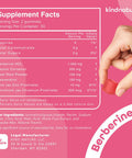 kindnature Kind Nature Berberine Gummies 1000mg with Ceylon Cinnamon & Resveratrol ÃƒÂ¢Ã¢â€šÂ¬Ã¢â‚¬Å“ Sugar-Free Vegan Supplement for Blood Sugar Support Metabolism Cravings Wellness Non GMO Gluten Free