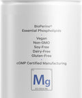 Codeage Liposomal Magnesium Glycinate Supplement - Magnesium Bisglycinate Pills - BioPerine Black Pepper - Liposomal Delivery - Non-GMO Gluten- Mineral - 120 Capsules