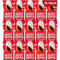 SkinnyDipped Dark Chocolate Peppermint Covered Almonds, Healthy Snack, Plant Protein, Gluten Free, 1.2 Ounce (Pack of 15)
