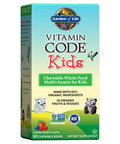 Garden of Life Vegetarian Multivitamin Supplement for Kids, Vitamin Code Kids Chewable Raw Whole Food Vitamin with Probiotics, 60 Chewable Bears