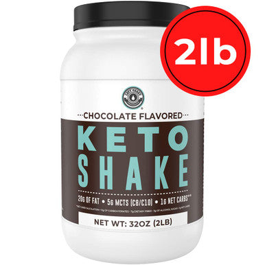 Left Coast Performance Keto Meal Replacement Shakes Chocolate 2lbs Low Carb Keto Protein Shake Mix MCT Powder Grass Fed Hydrolyzed Collagen Peptides Keto Breakfast Shake 20g Fat 14g Protein 1 Net Carb Zero Sugar