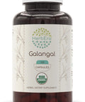 Herb Era Galangal 120 Capsules 500 Mg Usda Organic Galangal (Alpinia Galangal) Dried Root (120 Capsules)