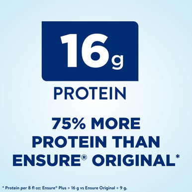 Ensure Clear Nutrition Liquid Drink 0G Fat 8G Of Protein & Plus Nutrition Shake With 16 Grams Of Protein Meal Replacement Shakes Strawberry 8 Fl Oz (Pack Of 24)