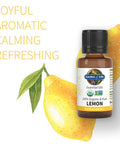 Garden of Life Essential Oils Pack Lavender Peppermint Lemon Tea Tree