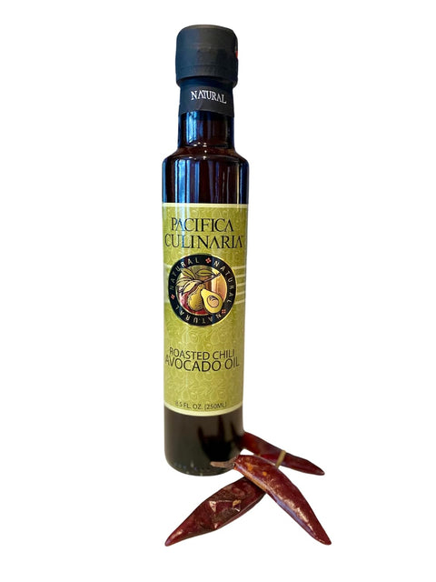 Pacifica Culinaria COLD PRESSED Extra Virgin Avocado Oil Made in USA 8.5 fl oz (250ml) Bottle (100% Virgin Organic Avocado Oil)