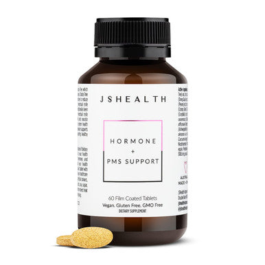 JSHealth Vitamins Hormone Balance For Women And Pms Support Supplement - Premenstrual Symptom Relief With Vitamins B3, B6 & Magnesium (60)