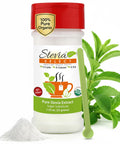Stevia Select Organic Stevia Powder Sugar Plant Based Stevia Sweetener Non GMO Pure Stevia Extract Sugar Substitute No Additives Zero Calorie 4 Oz