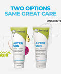 Terrasil After Sun Care Lotion With Aloe Vera, Shea Butter, Coconut Oil, & Vitamin E, Soothing Sunburn Relief For Sun Exposed Skin, Deeply Nourishing. Natural Body Lotion (3 Oz) Tropical Scent