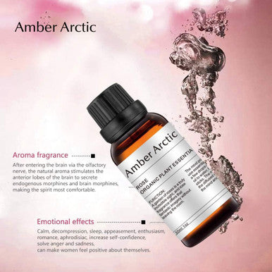 Rose Essential Oil 30ml(1oz) 100% Pure Natural Aromatherapy Lavender Oil for Diffuser, Massage, Skin