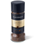 DAVIDOFF Rich Aroma Instant Coffee - Vivid and Spicy - Strong Body and Pleasant Acidity - 100% Arabica Beans - 10/12 Intensity - 1 x 3.52 oz