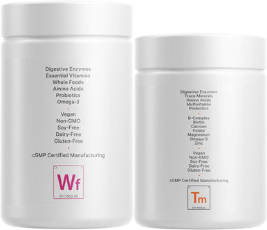 Codeage Immune Support Bundle Multivitamin for Women + Multivitamin for Teens